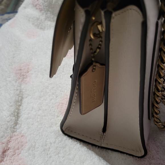 Coach Parker Cut Out Tea Rose Purse - Picture 4 of 10